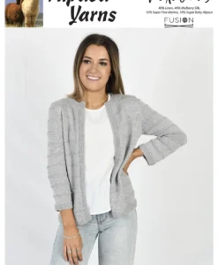 open knit sweater whisper 8 ply mohair| knitting pattern 1416 (copy)