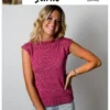 open knit sweater whisper 8 ply mohair| knitting pattern 1416 (copy)