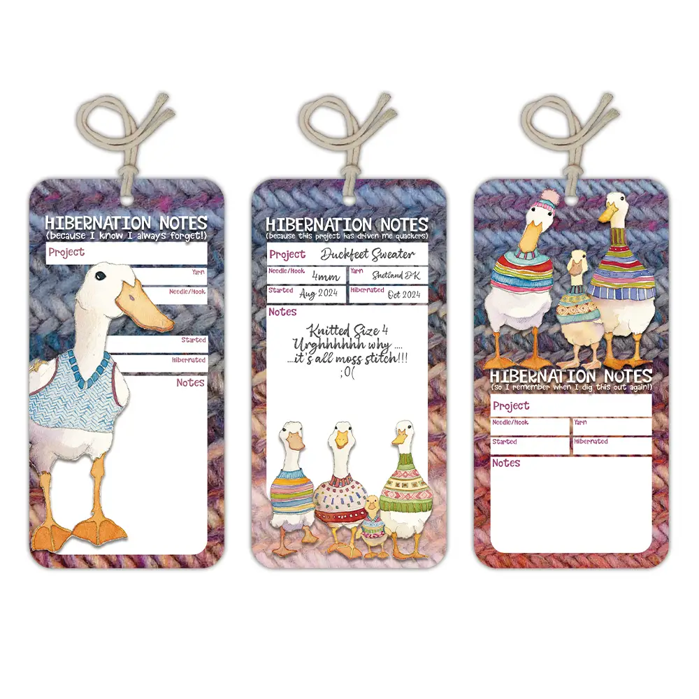 Emma Ball | Dapper Ducks Hibernation Tags