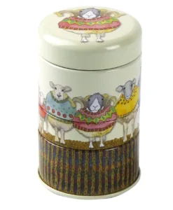 emma ball | sheep in sweaters mini stacker tin
