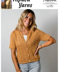 striped top luxurious fusion 4 ply| knitting pattern 2029 (copy)